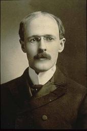 an old black and white photo of Paul Harris